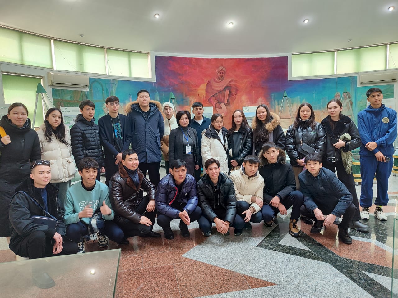 Pupils of the 11th grade of a private school named after. D. Konaev city of Shymkent, became guests of the university museum
